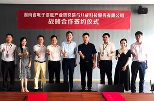 湖南省電子信息產業研究院與八戒科技服務達成戰略合作，共推信息技術咨詢服務發展